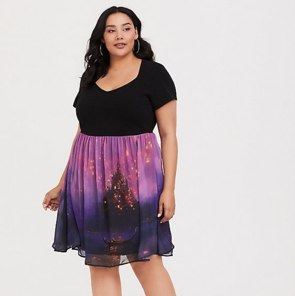 Torrid DISNEY TANGLED LANTERN DRESS